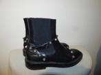 Balenciaga laarzen leer banden zilveren spikes top staat 38., Balenciaga, Verzenden, Zwart, Lage of Enkellaarzen