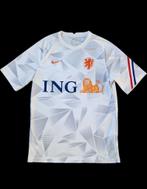 Nederlands elftal shirt 2020 KNVB Oranje Wit trainingsshirt, Maat 48/50 (M), Wit, Nike, Ophalen of Verzenden