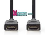 HDMI kabel 15 meter verguld,Gold High speed, ARC, 4K, 3D, 10 meter of meer, Nedis, Nieuw, Info@marbeco.nl
