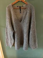 Oversized v-neck hairy knit sweater van 10 days, Kleding | Dames, Maat 38/40 (M), 10days, Ophalen of Verzenden, Zo goed als nieuw
