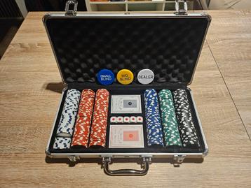 Poker Set Compleet in Aluminium Koffer beschikbaar voor biedingen
