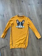 Leuke geel / oranje jurk  met hond - WE - maat 134/140, WE, Meisje, Ophalen of Verzenden, Zo goed als nieuw