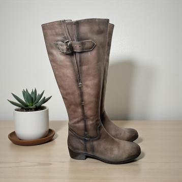 Gabor Laarzen Maat 7 Bruin Leer Hoog Sjiek beschikbaar voor biedingen