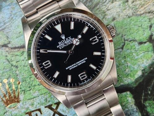 Rolex Explorer 114270 + Garantie, Sieraden, Tassen en Uiterlijk, Horloges | Heren, Zo goed als nieuw, Ophalen of Verzenden