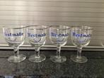 Bierglazen westmalle en trapisten per stuk 2.50, Verzamelen, Ophalen of Verzenden, Zo goed als nieuw, Glas of Glazen, Overige merken