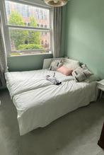 Uitschuifbed/trundle bed (Ikea flekke daybed model), Ophalen, Tweepersoons, Wit, Hout