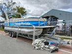 Boot yamaha 100pk alluminium pontonboot loungeboat, Watersport en Boten, Beroepsscheepvaart, Gebruikt, Overige brandstoffen, Vrachtschip