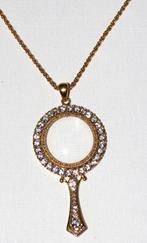 Valcourt Loep ketting Ingelegd met Swarovski steentjes ., Overige materialen, Verzenden, Nieuw, Met strass