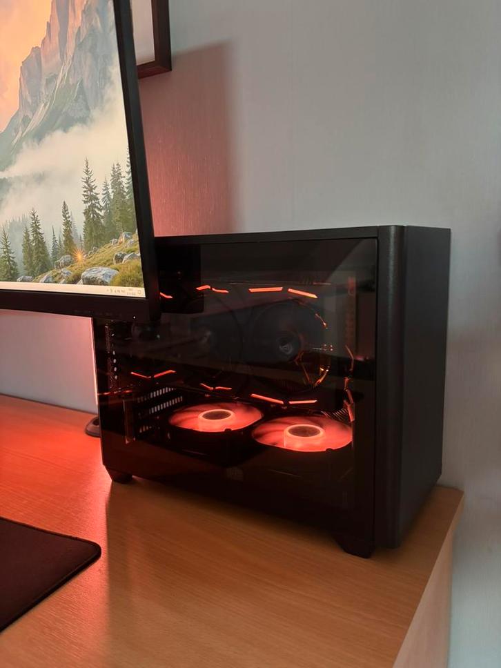 Gaming PC ITX | RTX 2070 super, Computers en Software, Desktop Pc's, Zo goed als nieuw, 4 Ghz of meer, SSD, 16 GB, Met videokaart