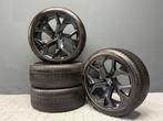 Originele Audi RSQ8 velgen + winterbanden 23 inch Nieuwstaat, Gebruikt, 295 mm, Banden en Velgen, Overige maten