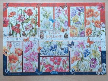 Premium Quality Puzzel 100 stukjes Tulips from Holland beschikbaar voor biedingen