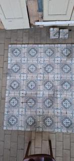 Ongeveer 1,6 meter erg mooie antieke patroontegels, Doe-het-zelf en Verbouw, Tegels, Ophalen, Gebruikt, Keramiek, Minder dan 20 cm