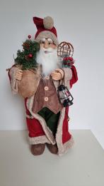 Grote luxe staande Kerstman / 60 cm, Ophalen of Verzenden, Zo goed als nieuw