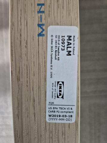 Ikea Malm bed 90x200cm met elec. verstelbare lattenbodem - afbeelding 4