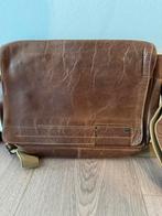 Aunts & Uncles Bruine Leren Tas, Gebruikt, Bruin, Leer, Ophalen