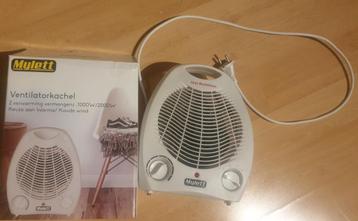 2x ventilator Mylett, alleen koude lucht beschikbaar voor biedingen