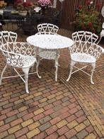 Romantisch Tuinstel, Tuin en Terras, Tuinsets en Loungesets, Ophalen, Gebruikt, Aluminium
