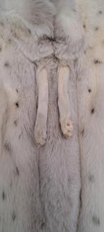 Gevlekte Vintage bont Fox Fur Jacket, Fox Jacket, Preloved , Maat 38/40 (M), Zo goed als nieuw, Ophalen, Overige kleuren