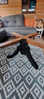 Massief eiken salontafelpoot, Ophalen of Verzenden