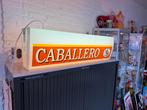 Caballero Lichtbak - Vintage Reclame, Ophalen, Gebruikt, ., Lichtbak of (neon) lamp