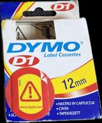 Dymo D1 labelcassettes 12 mm, Computers en Software, Labelprinters, Ophalen of Verzenden, Zo goed als nieuw