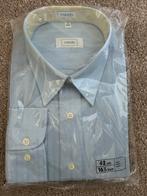 NIEUW licht blauw gestreept overhemd heren maat 42, Nieuw, Halswijdte 41/42 (L), Canda, Verzenden