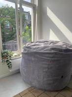 Vetsak | Zitzak Large cord velour - platinum (large - 140cm), Ophalen, Zo goed als nieuw, Grijs, Zitzak