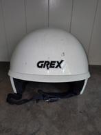 XL scooterhelm Grex wit in zeer nette staat, Fietsen en Brommers, Extra large of groter, Grex, Zo goed als nieuw, Ophalen
