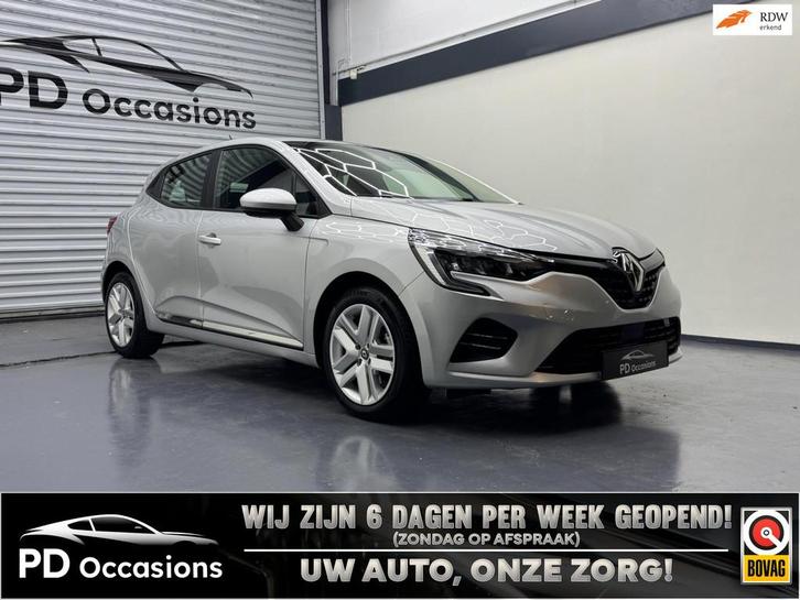 Renault Clio 1.6 E-Tech Hybrid 145 Equilibre - Navi - Cruise, Auto's, Renault, Bedrijf, Te koop, Clio, ABS, Airbags, Airconditioning