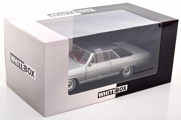 Opel Diplomat A V8 coupe grijs, Hobby en Vrije tijd, Modelauto's | Overige schalen, Nieuw, Auto, Ophalen of Verzenden