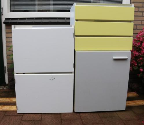 keukenkastjes, Huis en Inrichting, Keuken | Keukenelementen, Gebruikt, Minder dan 100 cm, 50 tot 100 cm, 25 tot 50 cm, Overige kleuren