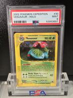 PSA 9 - Venusaur Holo #30 (2002 Pokemon Expedition), Ophalen of Verzenden, Zo goed als nieuw