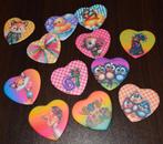 button hart mat 2,- pst 67 party feestje carnaval NIEUW, Ophalen of Verzenden, Nieuw, Feestartikel, Carnaval