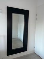 Zwarte Staande Spiegel, Huis en Inrichting, Woonaccessoires | Spiegels, Ophalen, Gebruikt, 75 tot 100 cm, 150 tot 200 cm