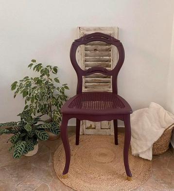 Biedermeier stoel/ Brocante stoel/ Vintage stoel/ Stoel beschikbaar voor biedingen