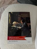 Effectonderzoek in de gedragswetenschappen., Boeken, Ophalen of Verzenden, Nieuw, Daphne van Loon; Bieuwe F. van der Meulen; Alexander E.M.G. M...