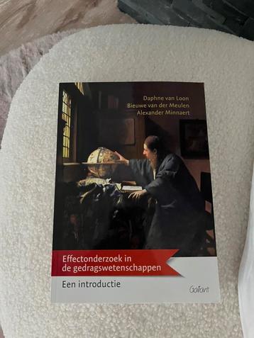 Effectonderzoek in de gedragswetenschappen. beschikbaar voor biedingen