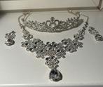 Bruiloft sieraden set, Overige materialen, Ophalen of Verzenden, Zo goed als nieuw, Zilver