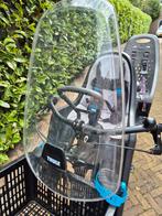 Thule kinderzitje (voor) + windscherm + 2 adapters, Ophalen of Verzenden, Zo goed als nieuw
