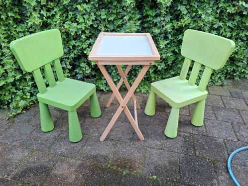 Picknick setje ikea stoeltjes Opklapbare tafel, Kinderen en Baby's, Speelgoed | Buiten | Los speelgoed, Gebruikt, Ophalen