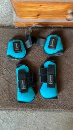 Aqua / teal / blauwe peesbeschermers maat pony, Dieren en Toebehoren, Ophalen of Verzenden