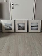 Drieluik IKEA Ribba, thema "strand", Huis en Inrichting, Minder dan 50 cm, Ophalen of Verzenden, Zo goed als nieuw, Minder dan 50 cm