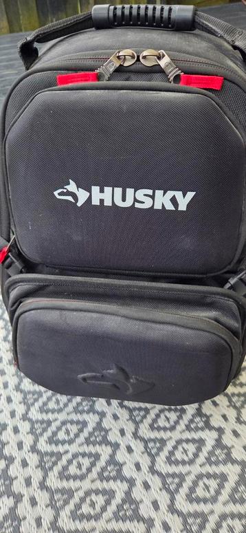Husky Heavy-Duty Pro Gereedschap Rugzak beschikbaar voor biedingen