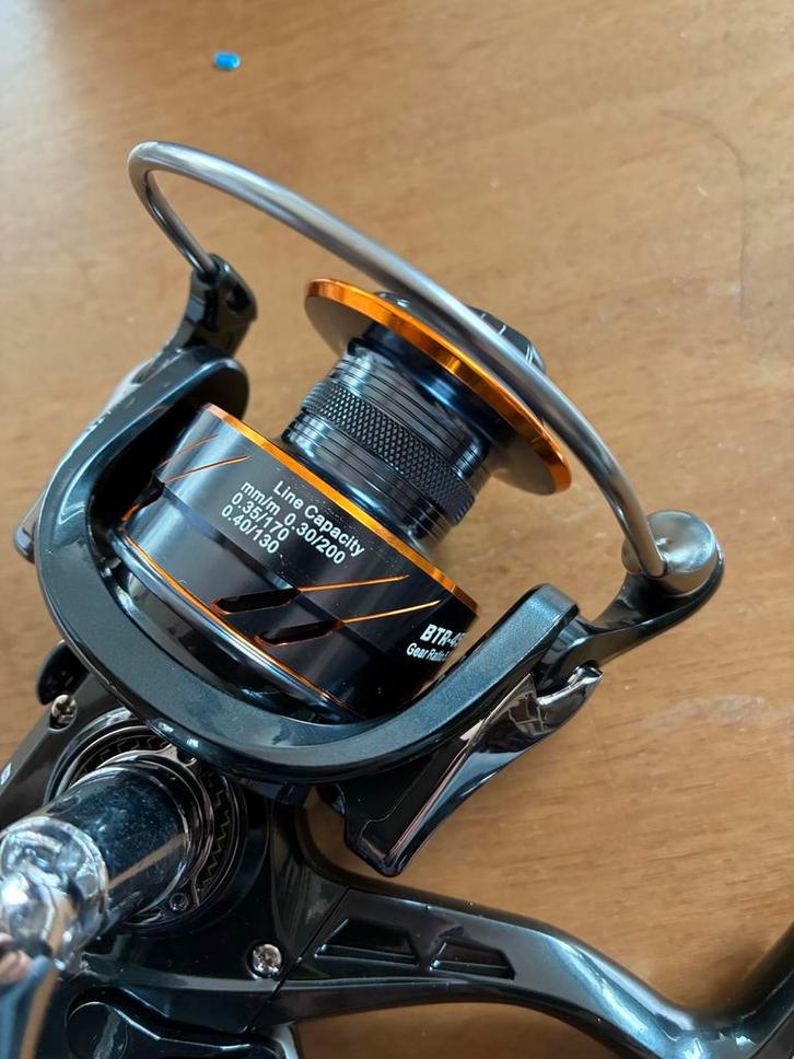 Saenger BTR-4500 Vrijloopmolen, Watersport en Boten, Hengelsport | Karpervissen, Nieuw, Molen, Ophalen