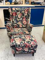 Ikea stoel bloemmotief, Huis en Inrichting, Fauteuils, Ophalen, Zo goed als nieuw, 50 tot 75 cm