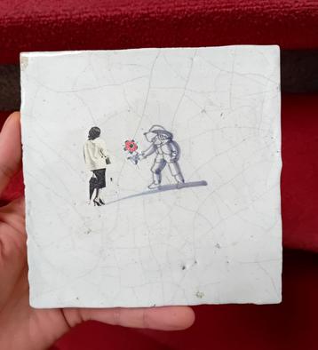 StoryTile  tegeltje  Delfts blauw beschikbaar voor biedingen