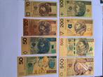 BANKBILJET/8X POLEN/GOUDFOLIE BILJETTEN, Verzenden, Polen