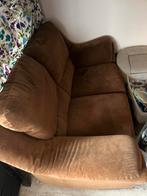 Bruine Stoffen Hoekbank - Comfortabel!, Huis en Inrichting, Banken | Bankstellen, 250 tot 300 cm, Gebruikt, Hoekbank, 75 tot 100 cm