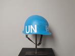 UN helm, Ophalen of Verzenden, Landmacht, Nederland, Helm of Baret
