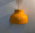 Vintage okergele hanglamp Bauhaus style jaren 70 lamp, Ophalen